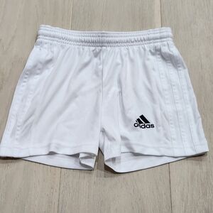 Adidas Soccer Sports Shorts White Size Small